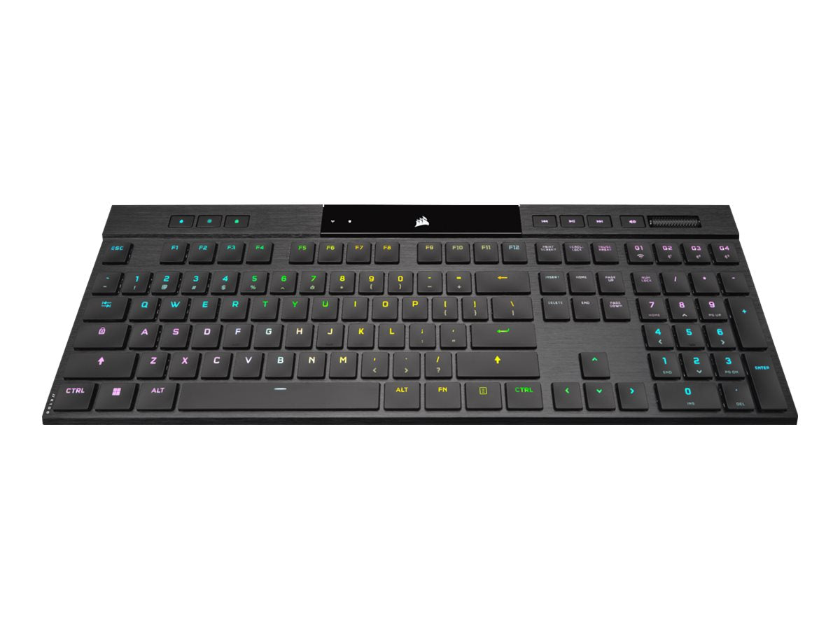 Billede af CORSAIR Gaming K100 AIR RGB Tastatur Mekanisk Per-key RGB Trådløs Kabling Nordisk