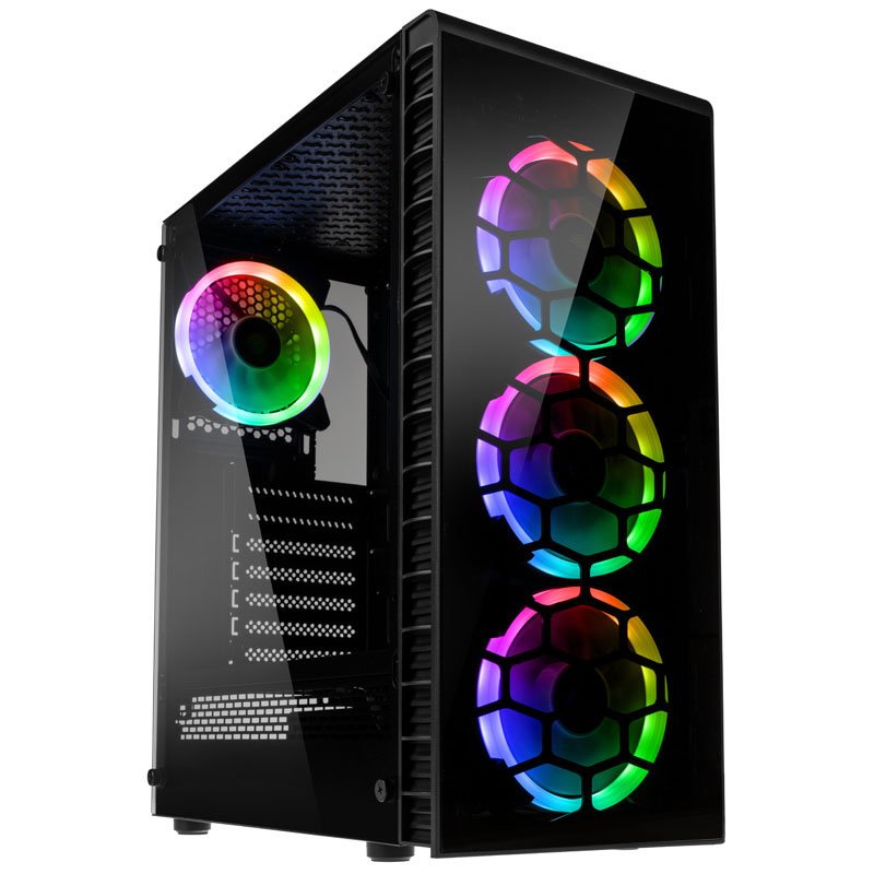 Billede af Kolink Observatory Lite RGB Midi-Tower - Sort