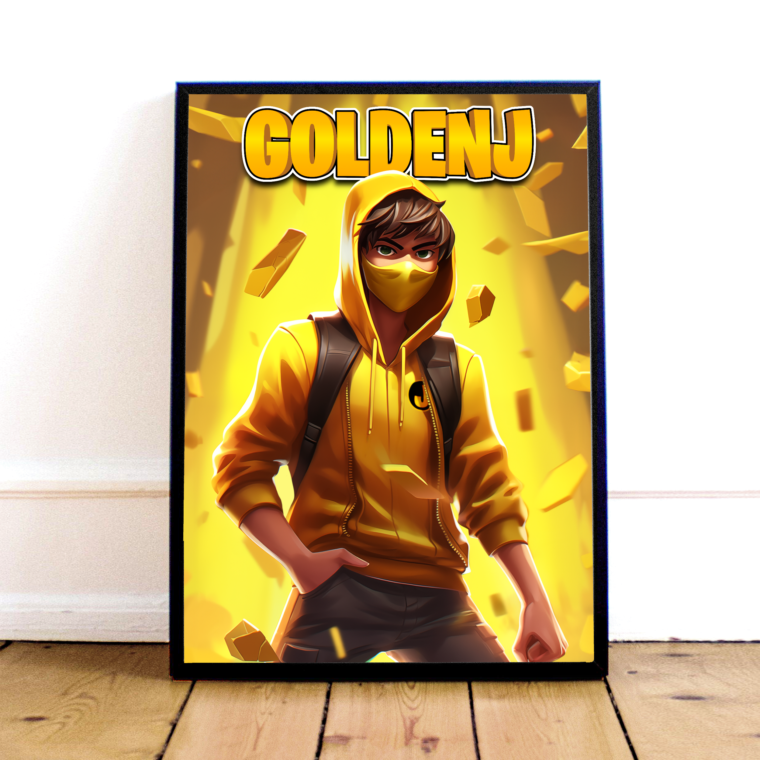 Se GoldenJ Guld Plakat hos Geek´d