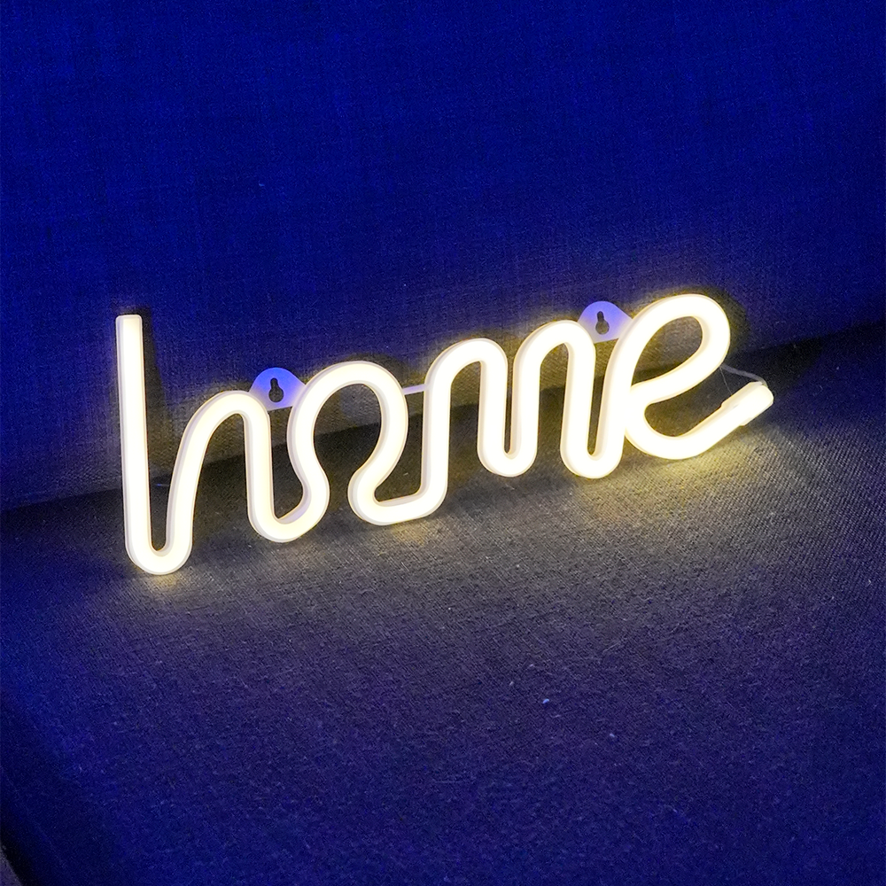 Se Home Neon LED Lampe hos Geek´d
