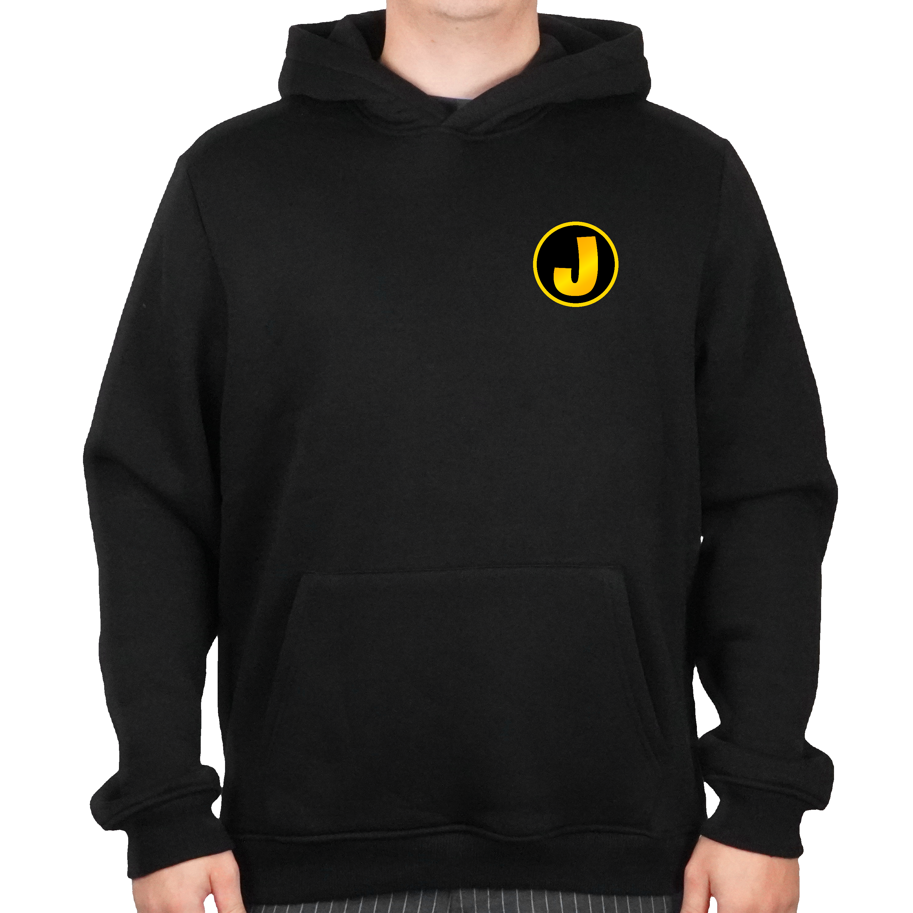 Se GoldenJ Logo Hoodie | 4-6 hos Geek´d