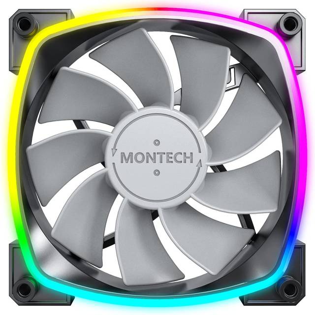 Billede af Montech RX120 PWM Black - reverse fan