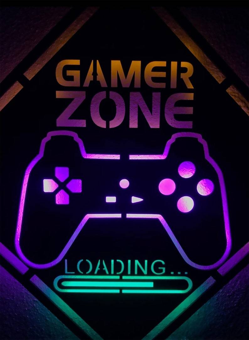 Billede af Gamer Zone LED Skilt