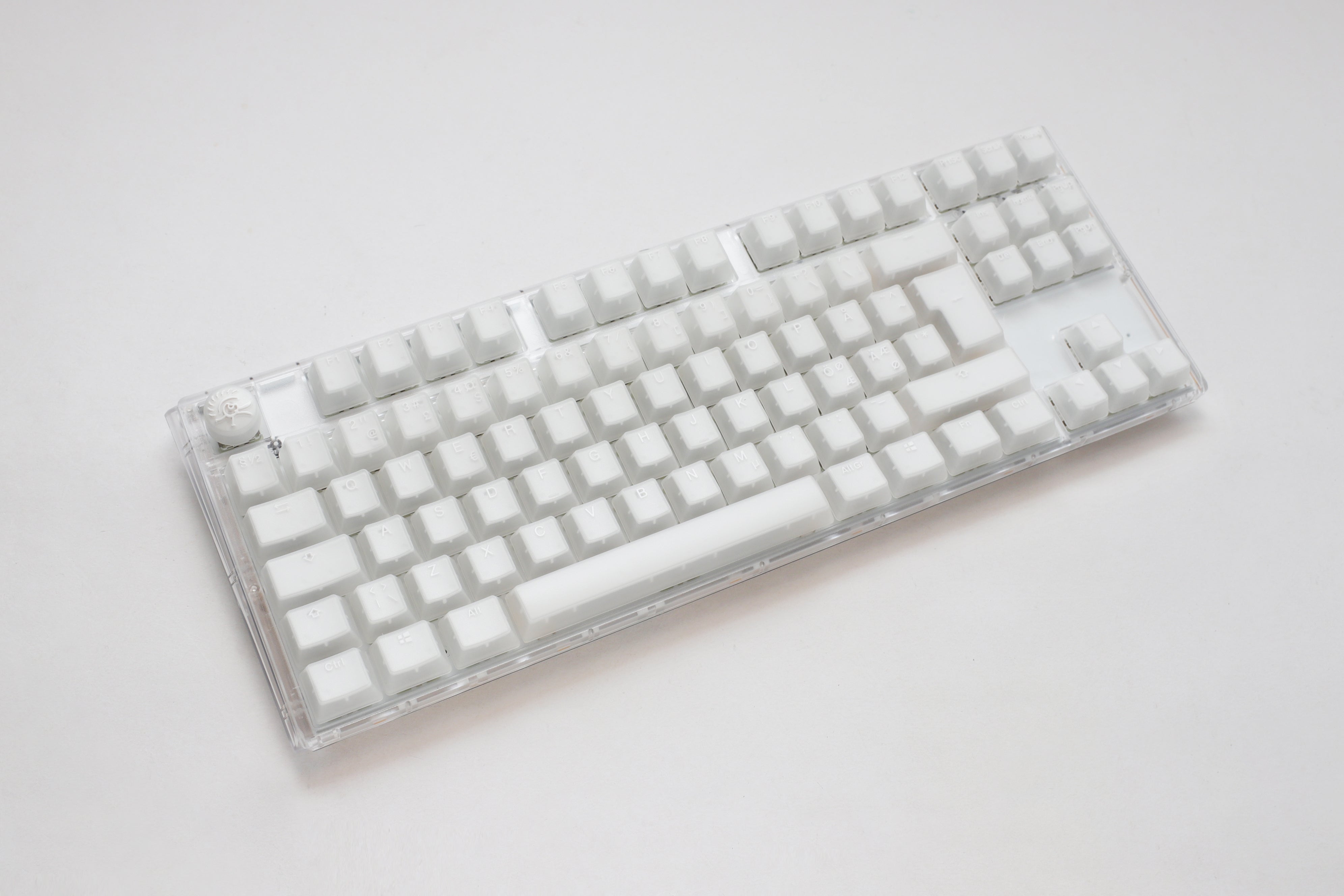 Billede af Ducky One 3 - Aura White Nordic - TKL - Cherry Brown - RGB