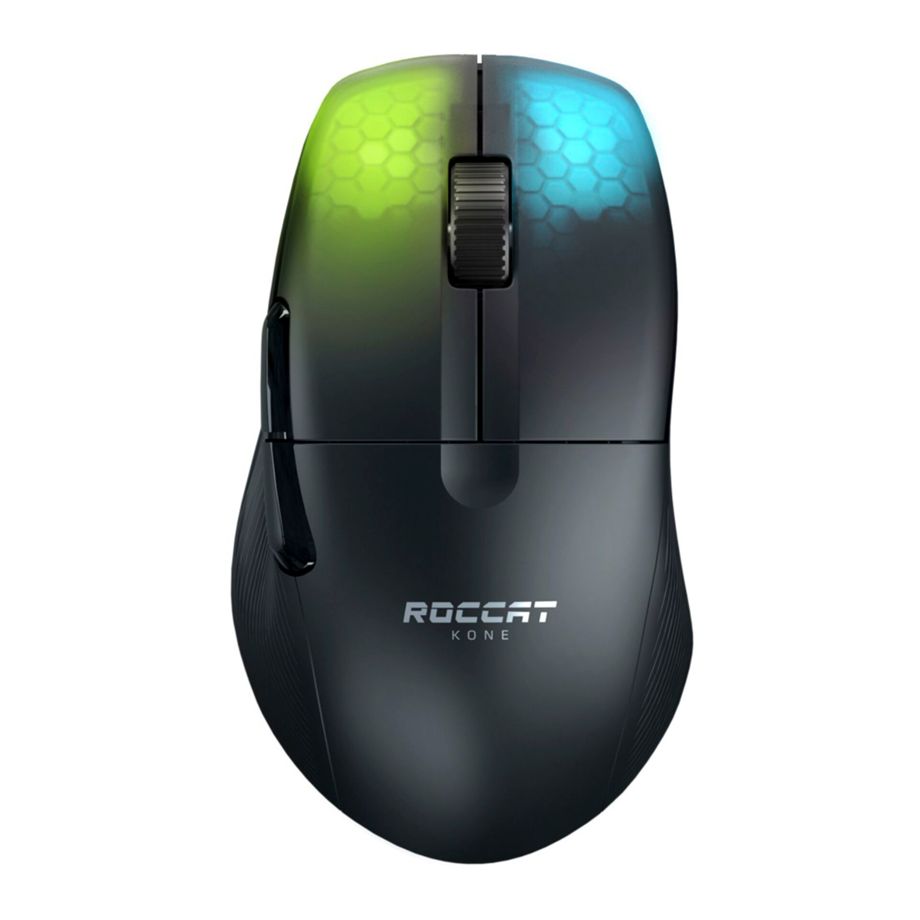 Se Roccat Gaming Mus Kone Pro Air Sort hos Geek´d