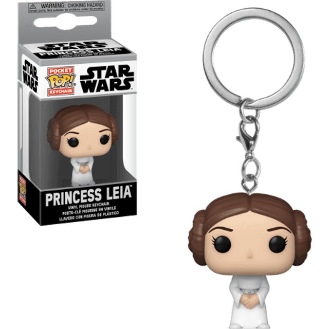 Star Wars Princess Leia Pop Nøglering