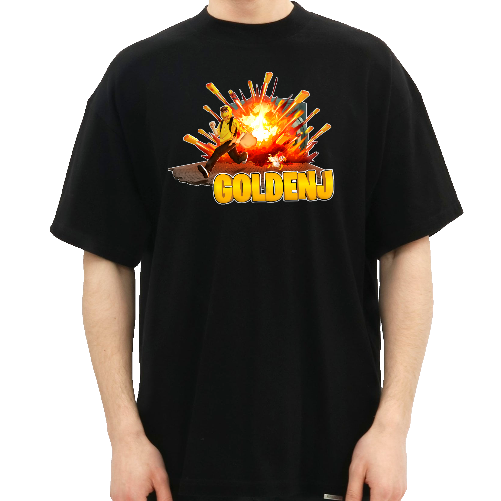 Se GoldenJ Vault Tee | 6xl hos Geek´d