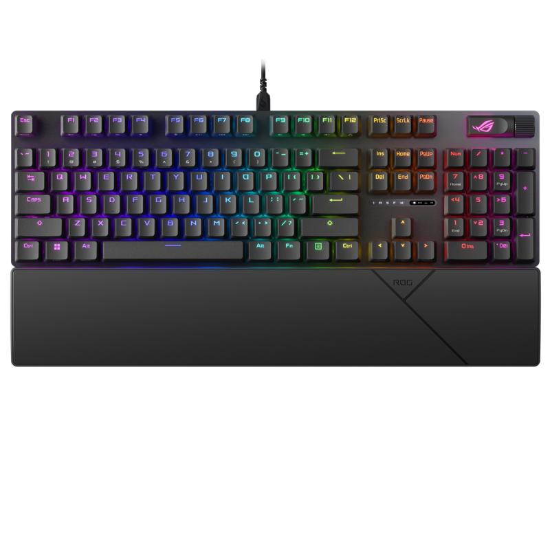 Asus Rog Strix Scope Ii Rgb Gaming Keyboard Rog Nx Snow Mechanical Switches Pbt Keycaps