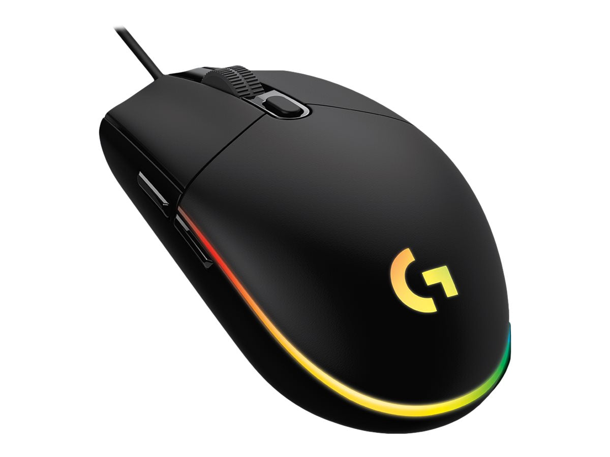 Se Logitech Gaming Mouse G102 LIGHTSYNC Optisk Kabling Sort hos Geek´d