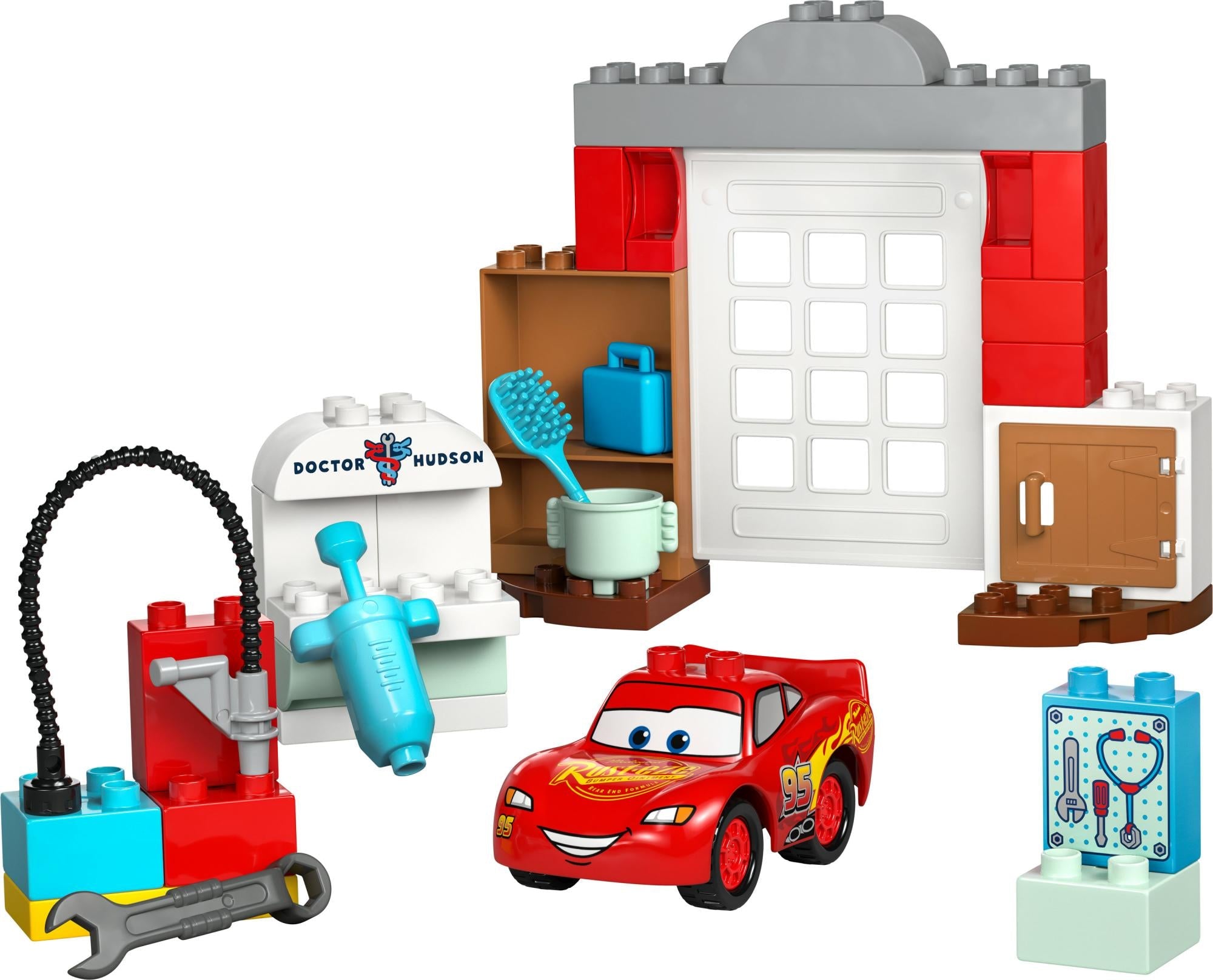 LEGO 10456 DUPLO Disney McQueen’s Visit to Doc’s Workshop