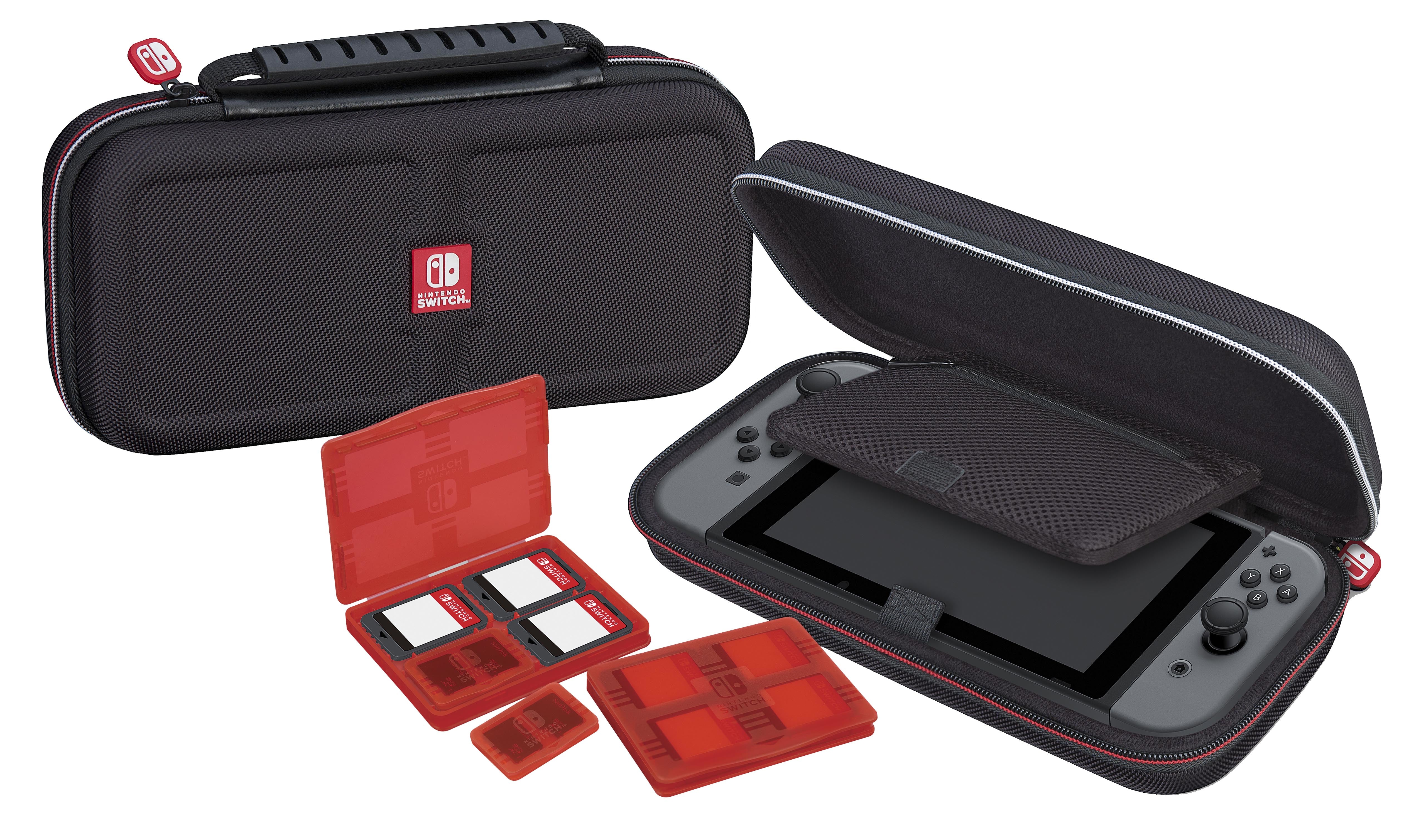 Se Nintendo Switch Deluxe Travel Case - Sort hos Geek´d