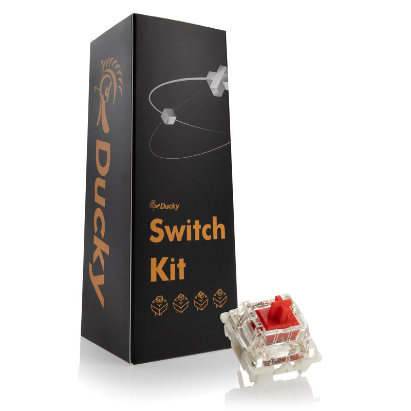 Se Ducky Switch Kit - Gateron G Pro Red - 110pcs hos Geek´d