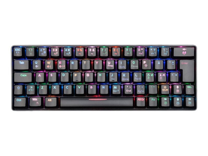 Billede af Fourze GK60 Gaming Keyboard US 60% Sort