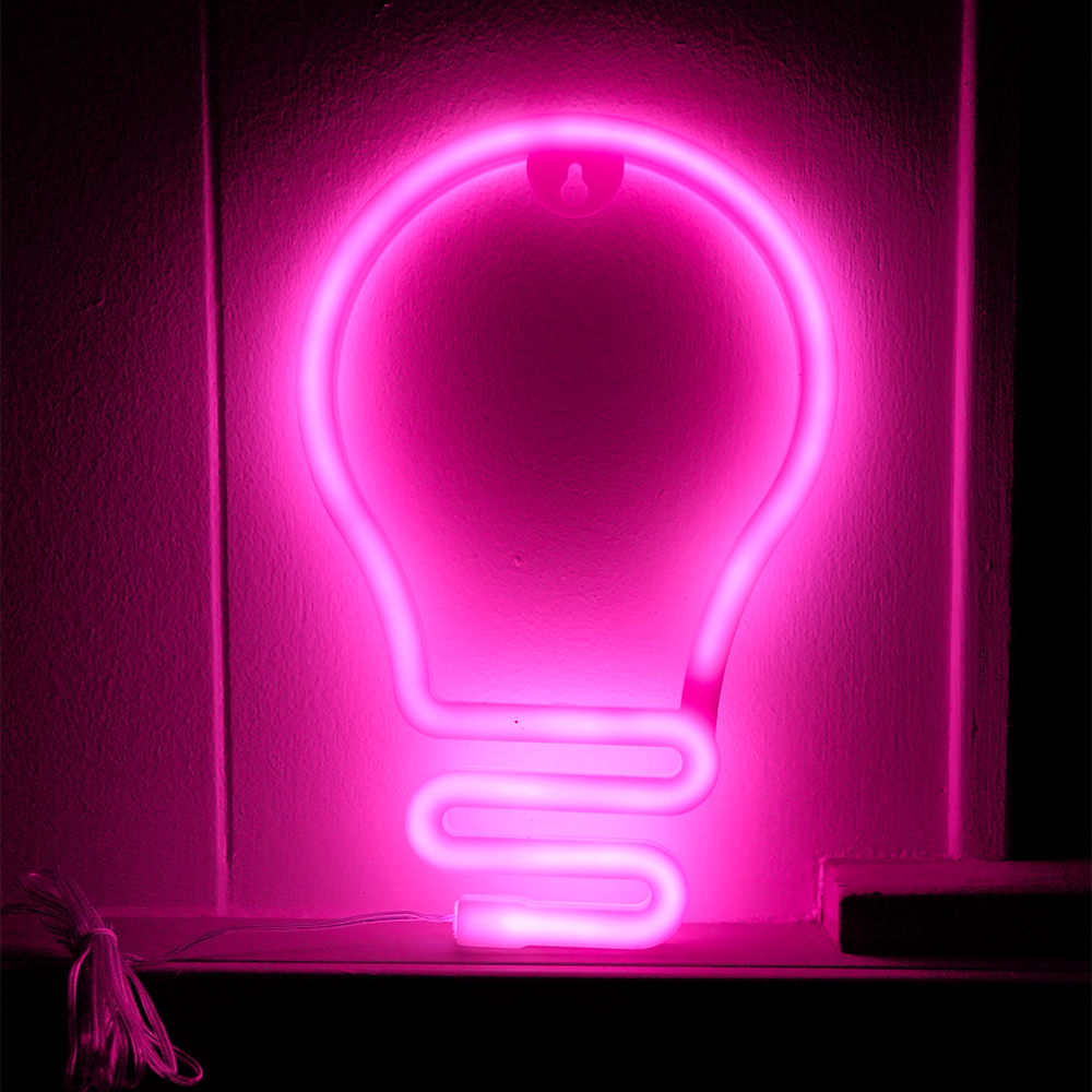 Billede af Lampe Neon LED Lys Pink