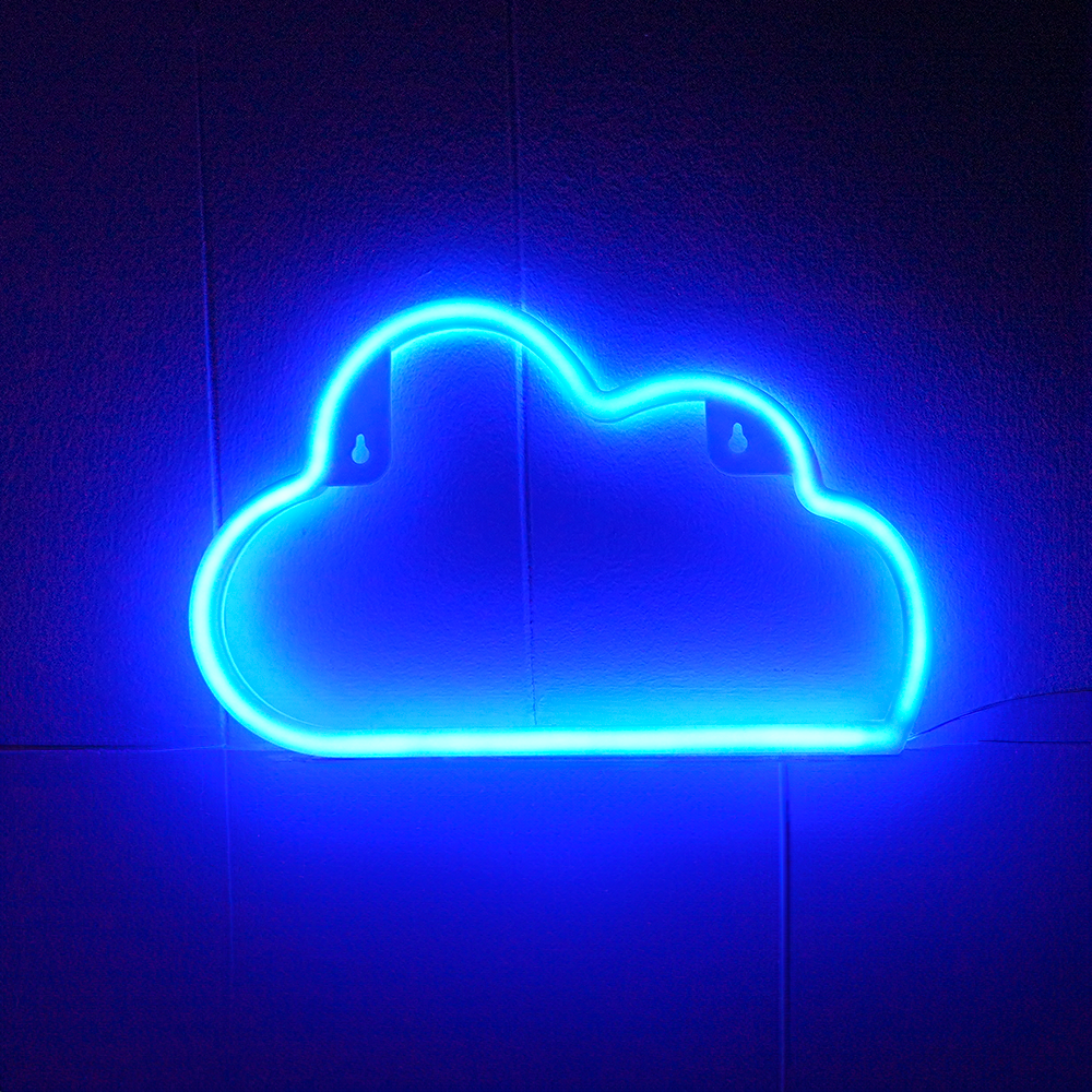 Billede af Sky Neon LED Lampe Blå