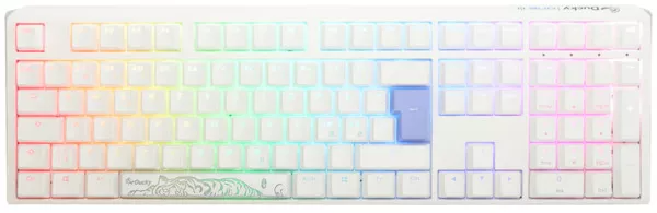 Billede af Ducky One 3 - Classic Pure White Nordic - Fullsize - Cherry Brown