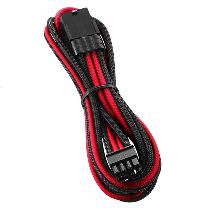 Billede af CableMod PRO ModMesh 8-Pin PCIe extension - 45cm, black/red