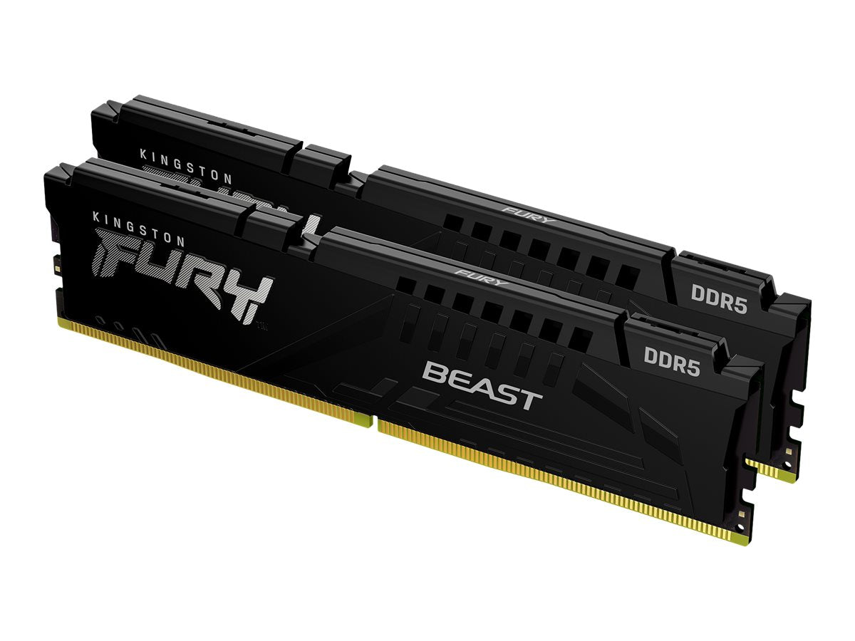 Se Kingston FURY Beast DDR5 32GB kit 5600MHz CL36 On-die ECC hos Geek´d