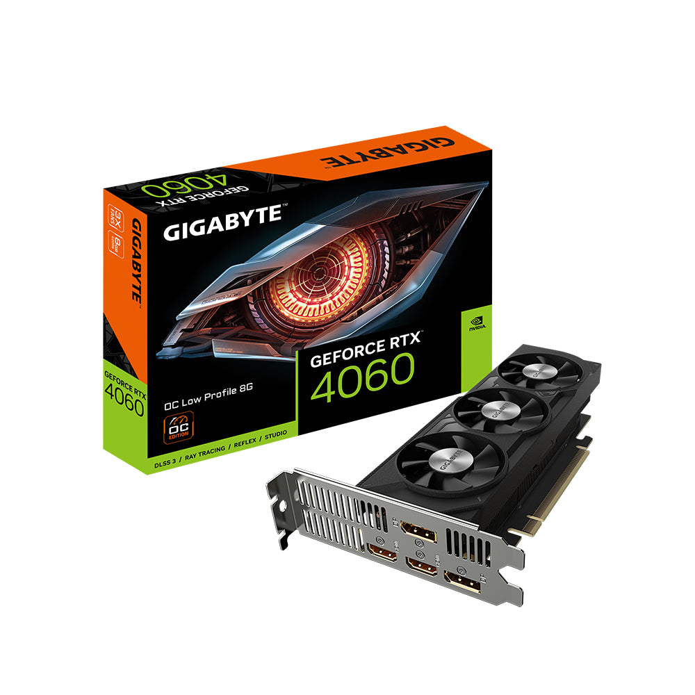 Billede af Gigabyte GeForce RTXâ¢ 4060 OC Low Profile 8G