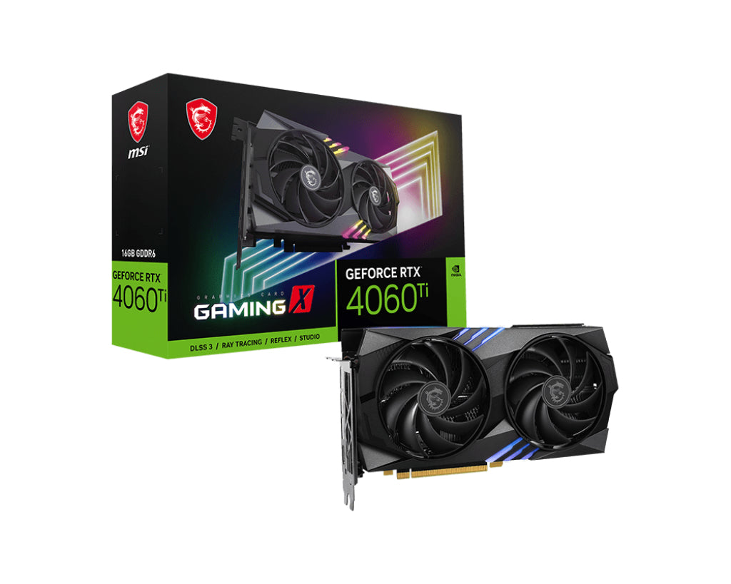 Se MSI GeForce RTX 4060 Ti GAMING X 16G hos Geek´d