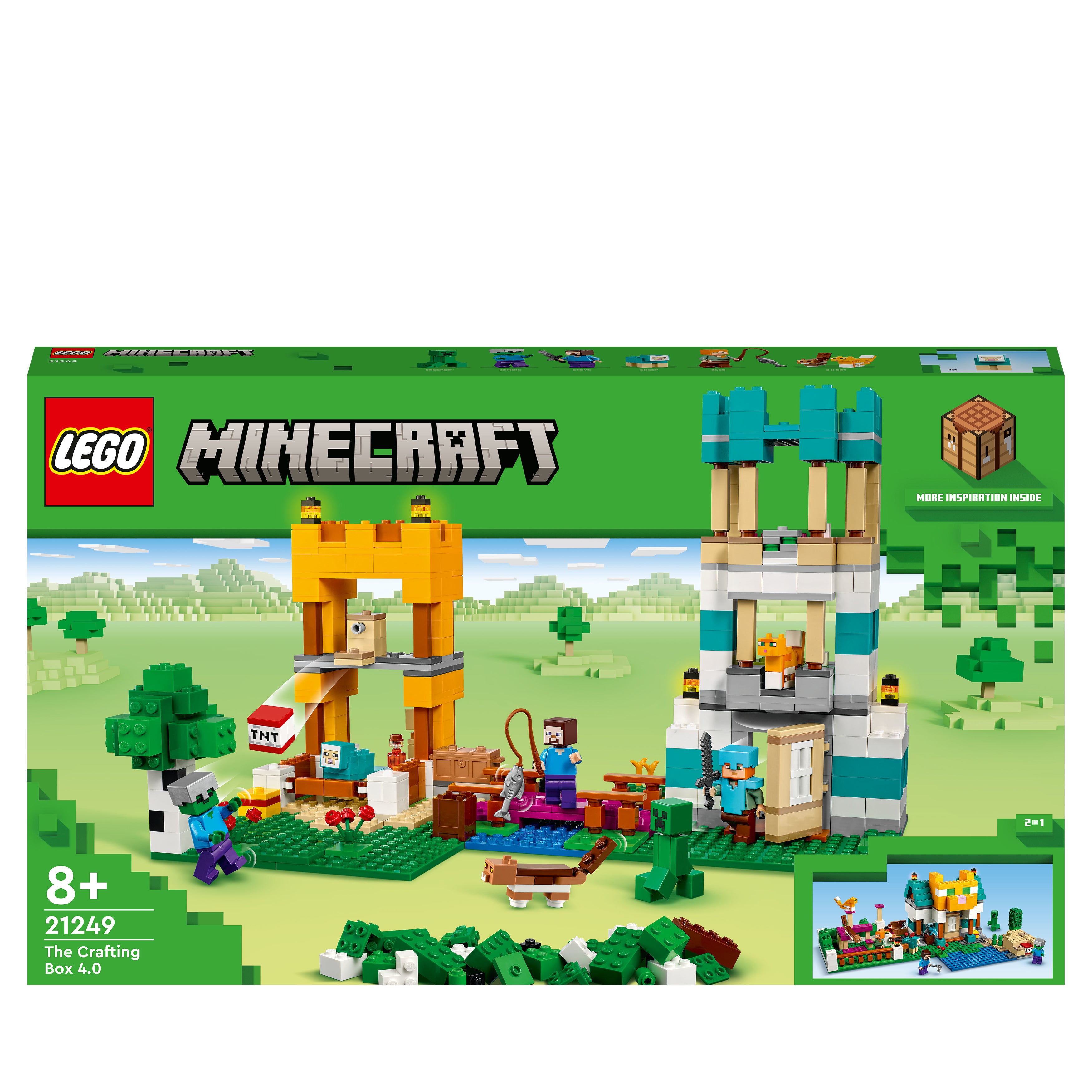 Billede af LEGO Minecraft - The Crafting Box 4.0 (21249) hos Geek´d