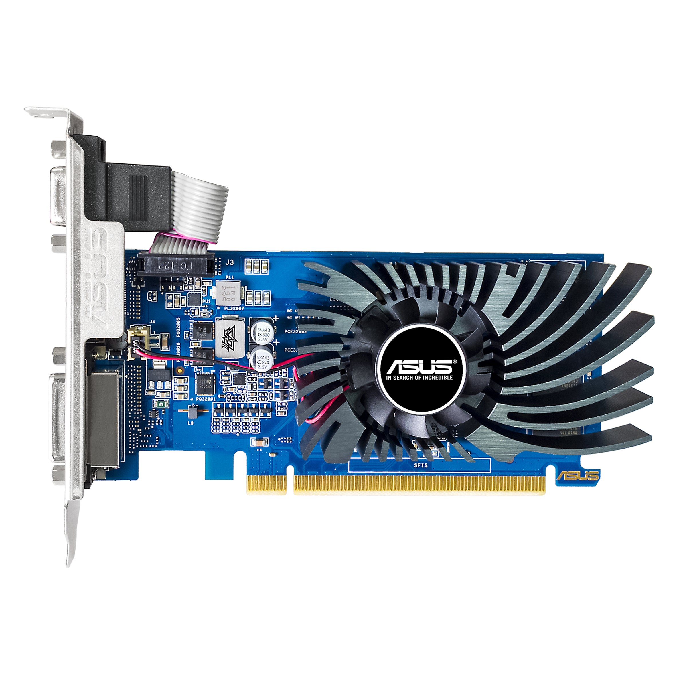 Billede af ASUS GeForce GT 730 2GB (with Low Profile-bracket) (GT730-2GD3-BRK-EVO)