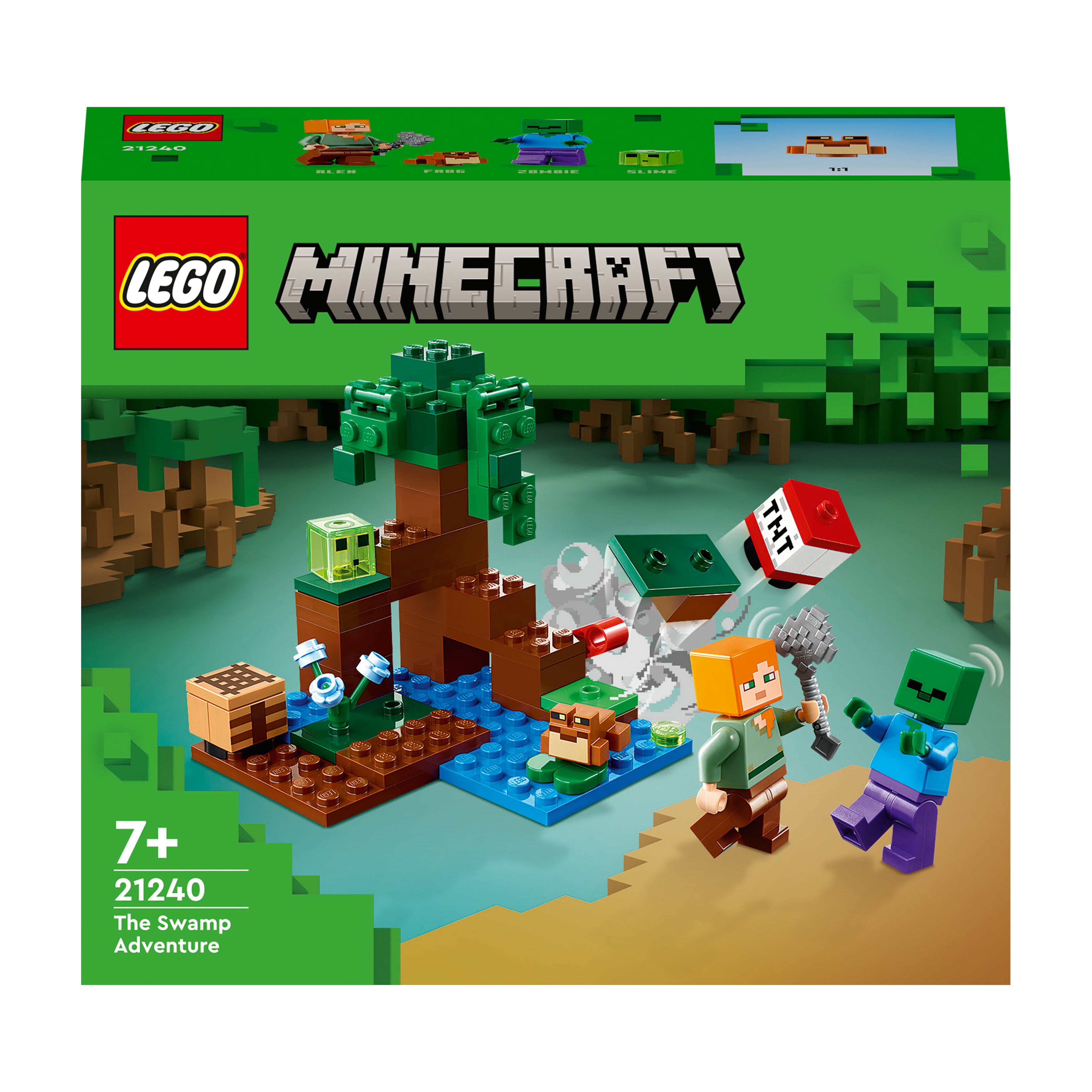 Billede af LEGO Minecraft 21240 The Swamp Adventure