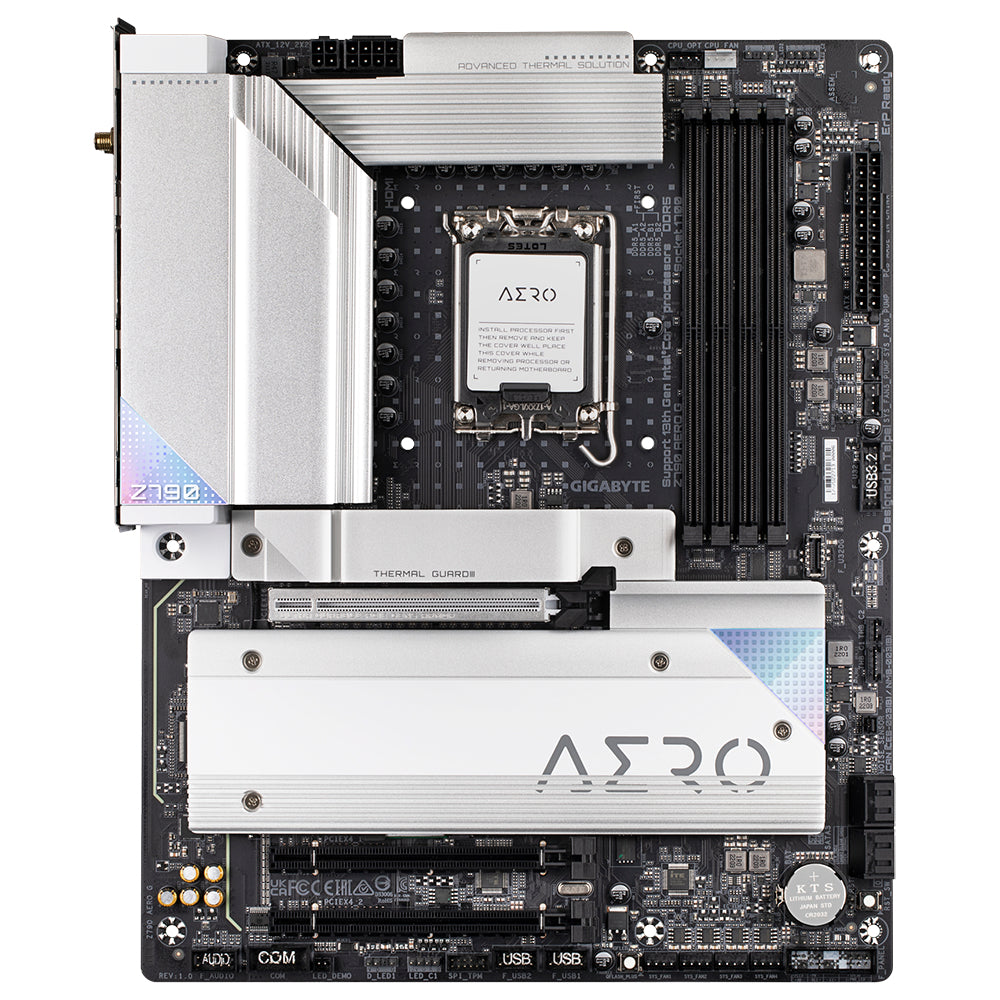 Se Gigabyte Z790 AERO G hos Geek´d