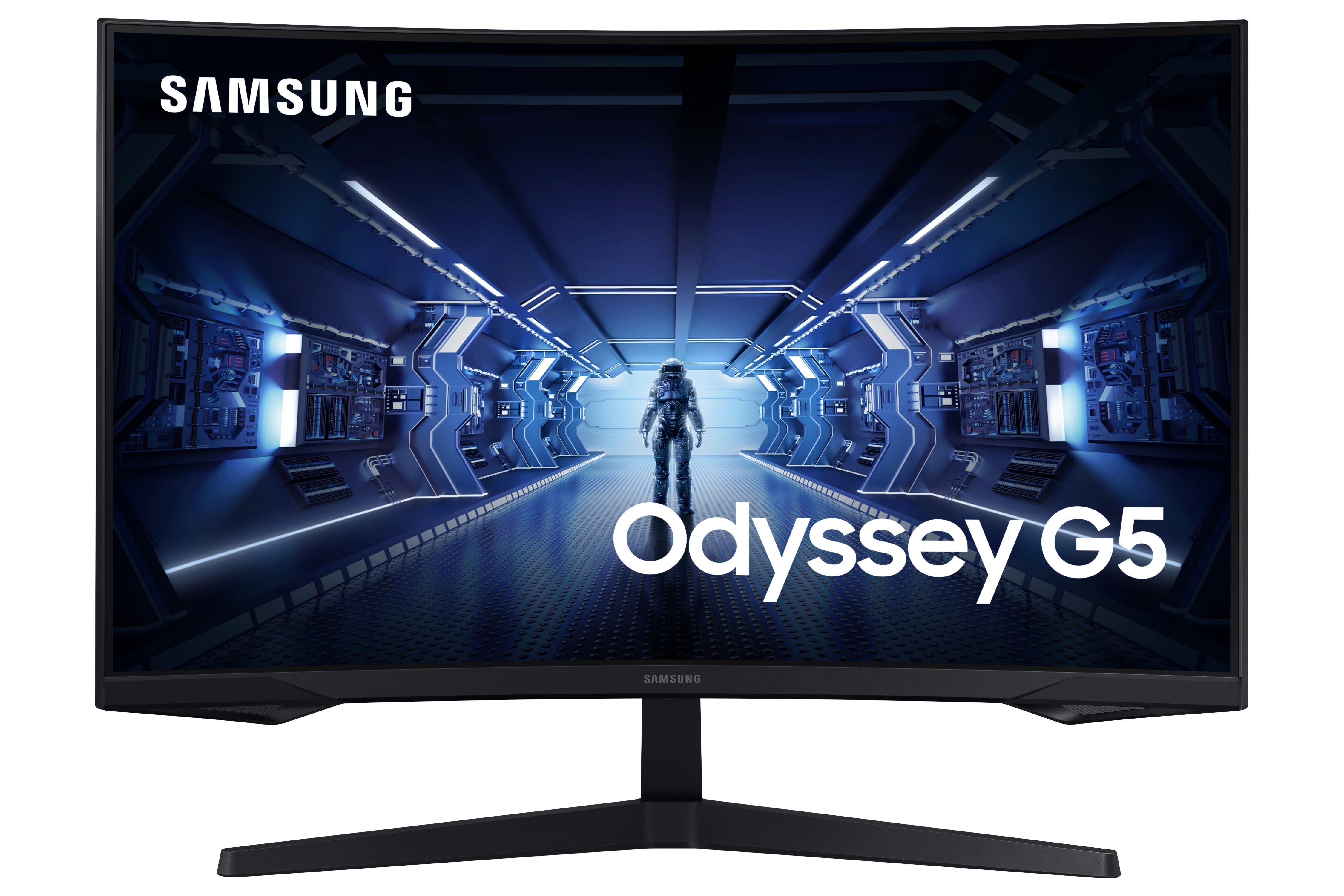 Se Samsung Odyssey G5 C32G55TQBU 32 2560 x 1440 HDMI DisplayPort 144Hz hos Geek´d