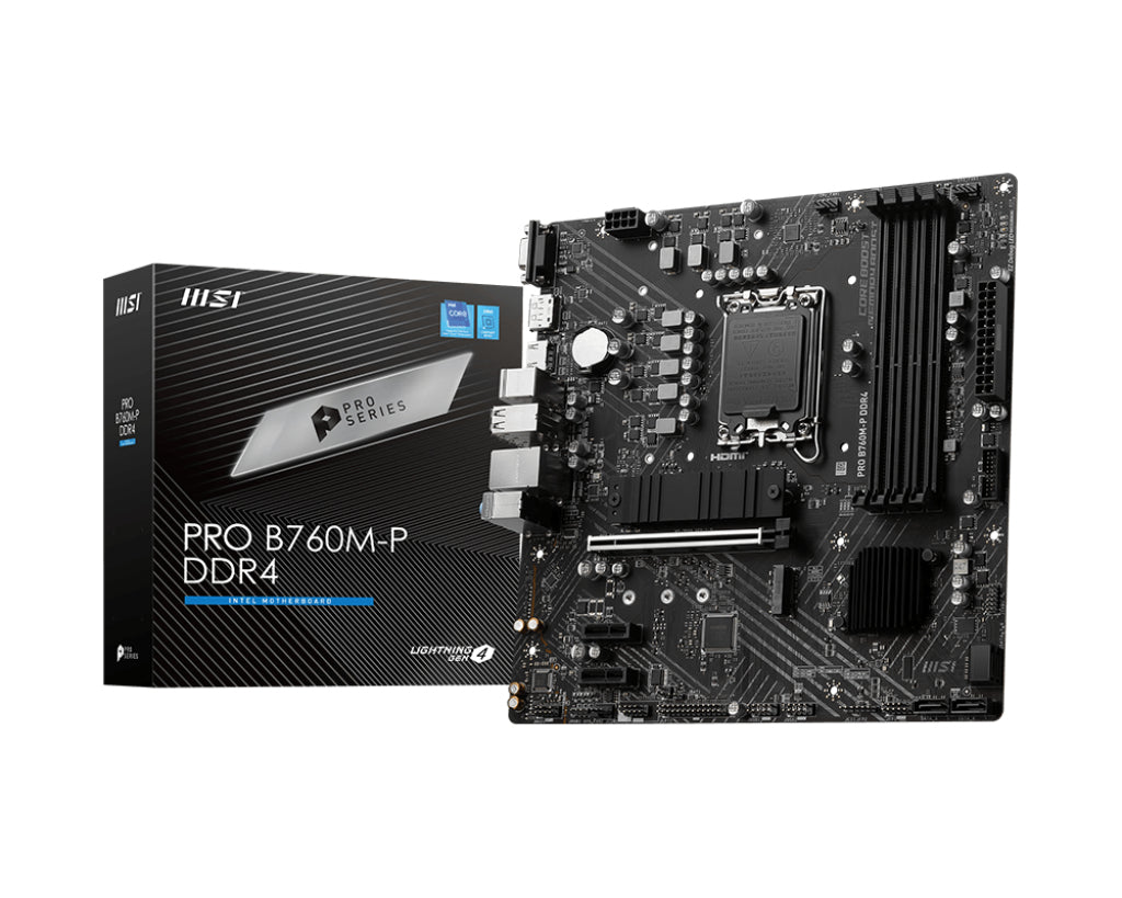 Se MSI PRO B760M-P DDR4 hos Geek´d