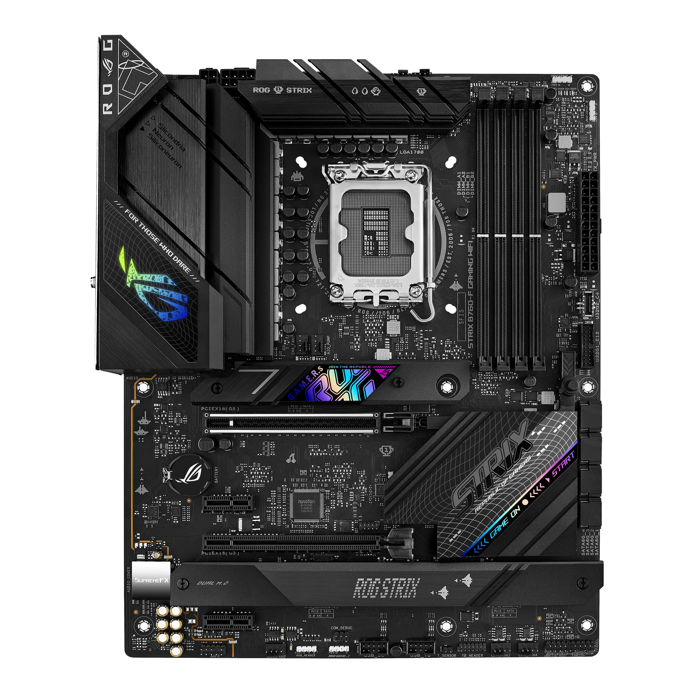 Billede af ASUS ROG STRIX B760-F GAMING WIFI (ATX, B760, LGA 1700, DDR5)