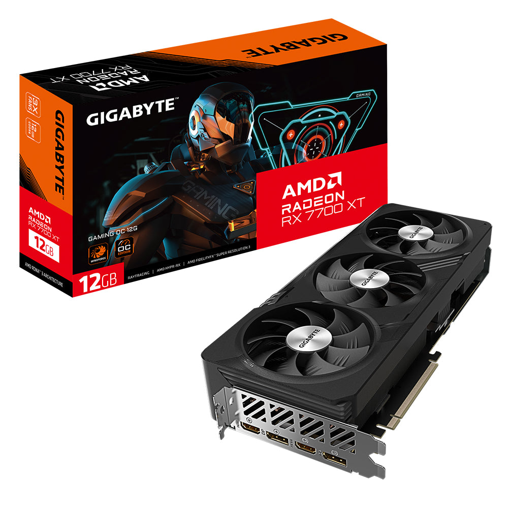 Billede af Gigabyte Radeon RX 7700 XT GAMING OC 12G 12GB OC Edition