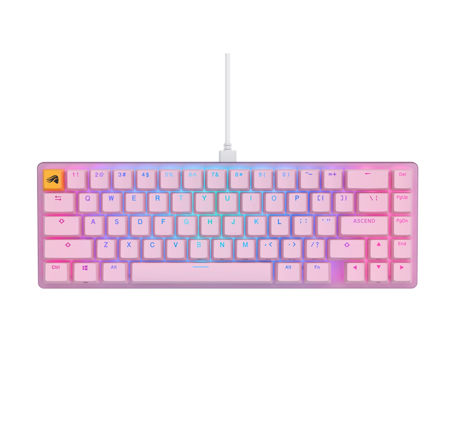 Se Glorious GMMK 2 Compact 65% - Fox switch, - Pink hos Geek´d