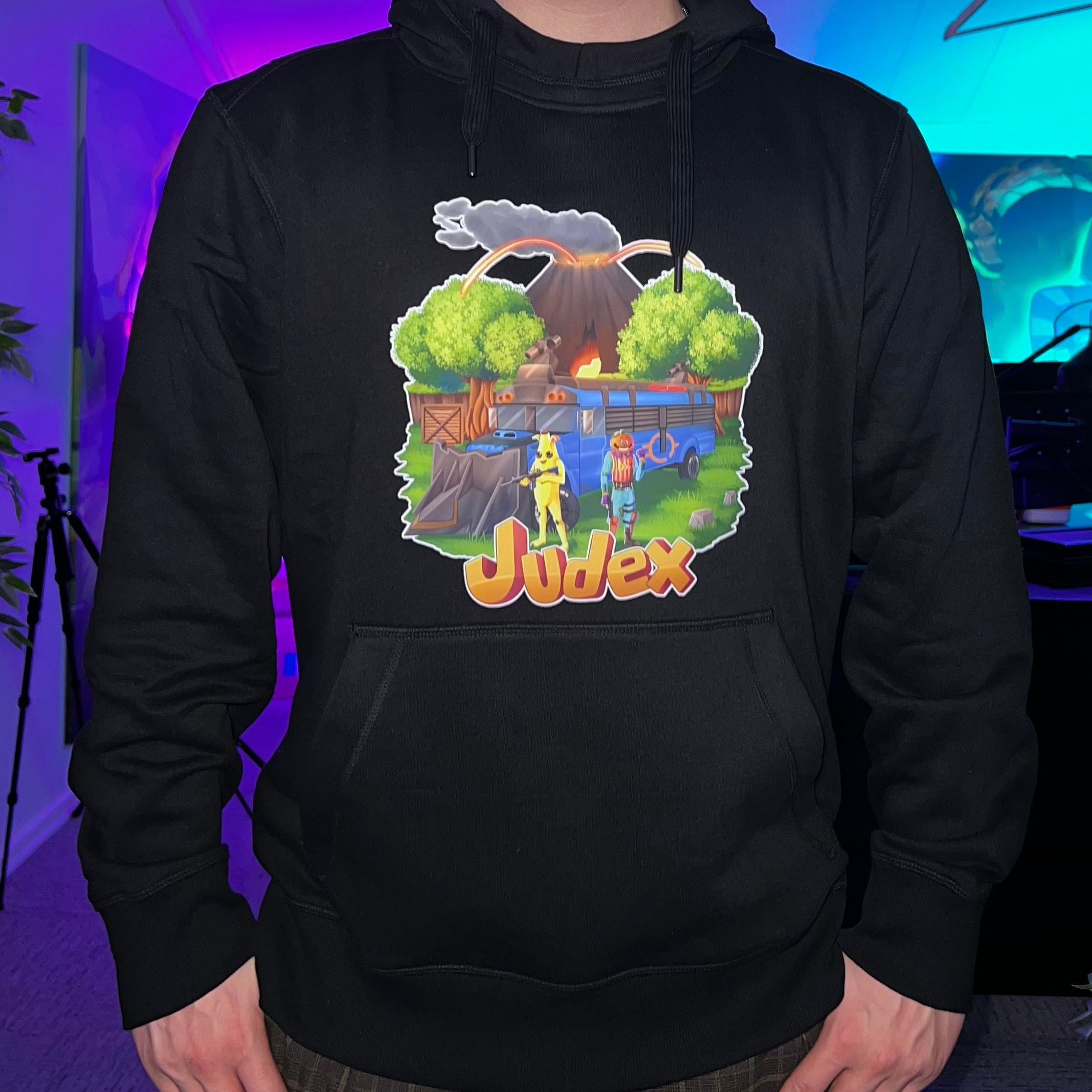 Judex Fortnite Battlebus Hoodie | 3xl