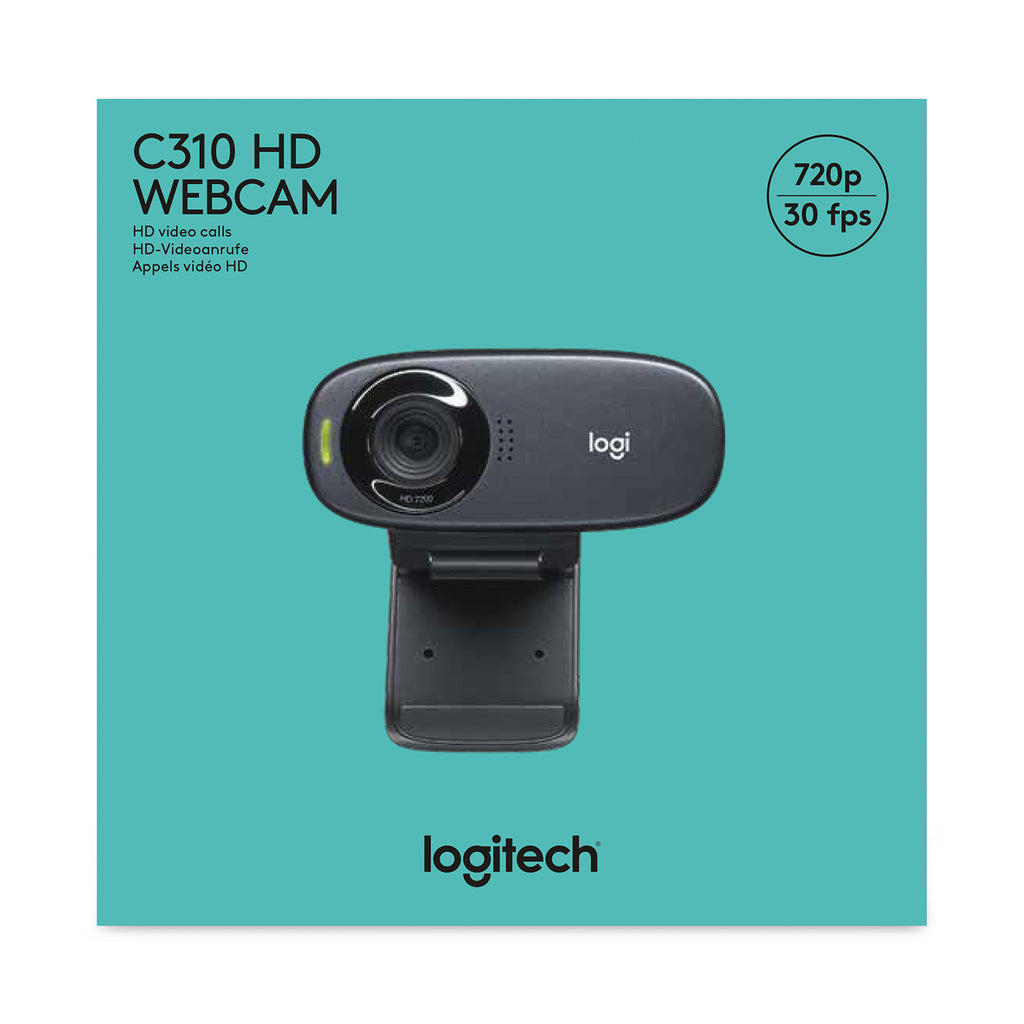 Logitech HD Webcam C310 1280 x 720 Fortrådet