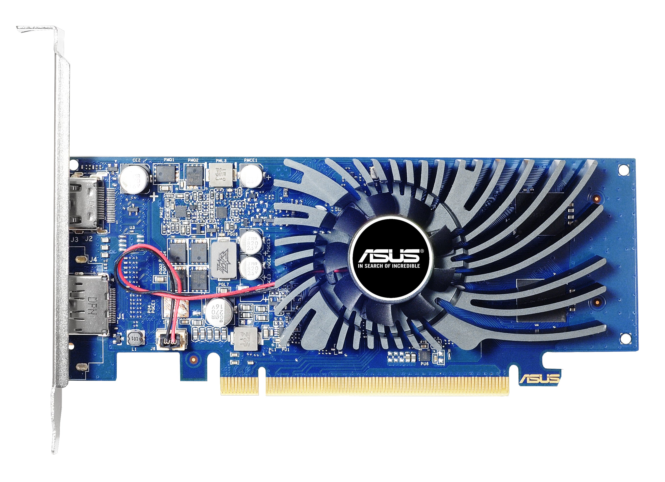 Se ASUS GeForce GT 1030 2GB GDDR5 (with Low Profile-bracket)(GT1030-2G-BRK) hos Geek´d