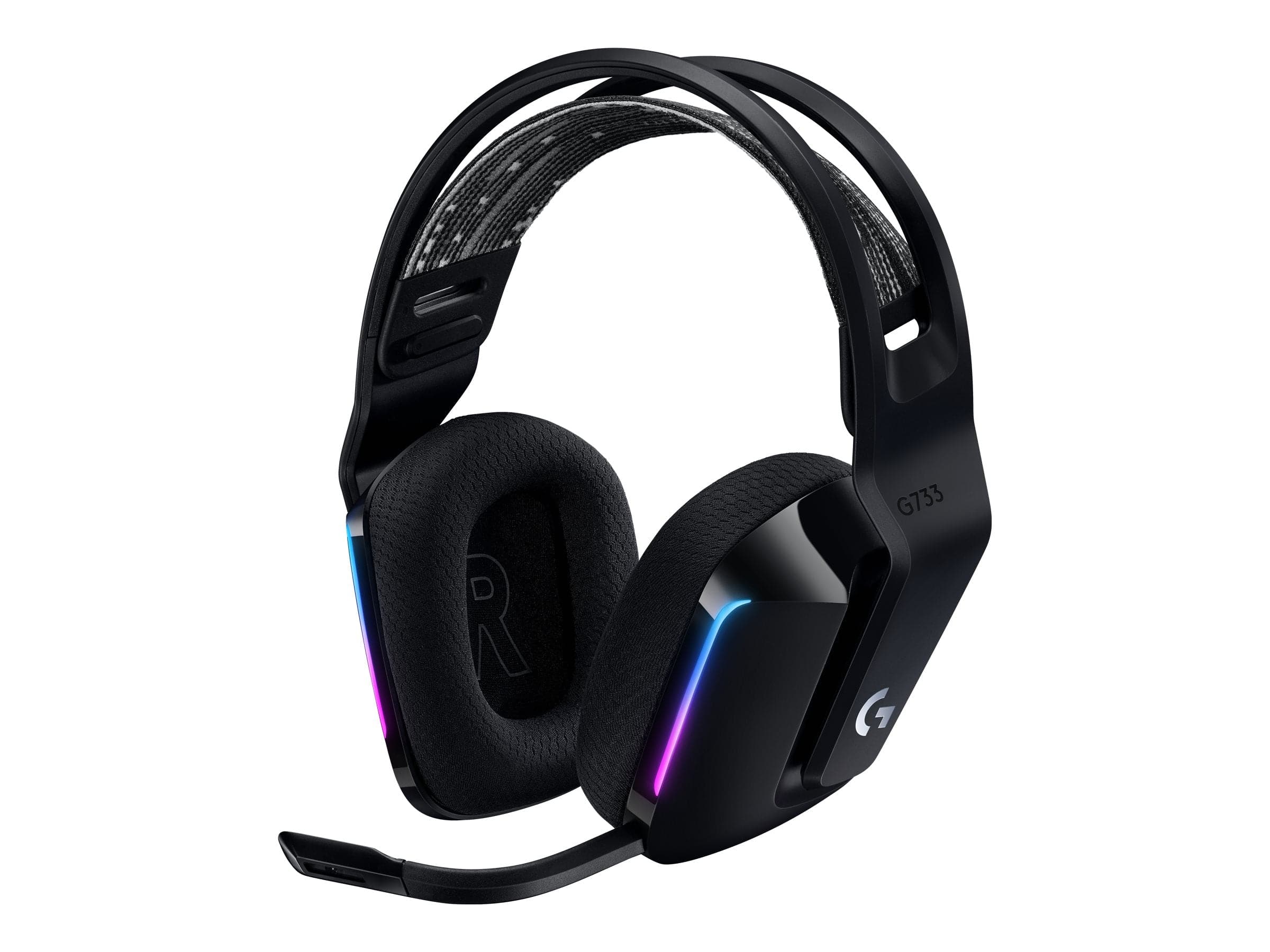 Billede af Logitech G G733 LIGHTSPEED Wireless RGB Sort