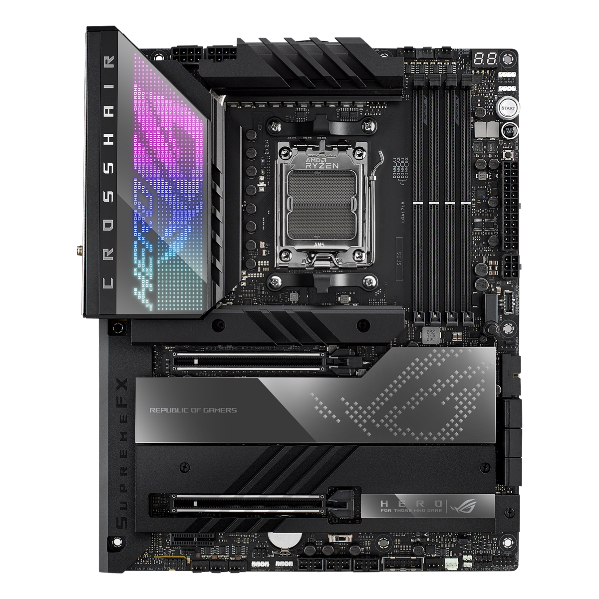 ASUS ROG CROSSHAIR X670E HERO (ATX, X670E, AM5)