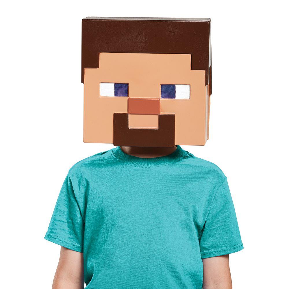 Billede af Disguise Minecraft Role Play Mask Steve