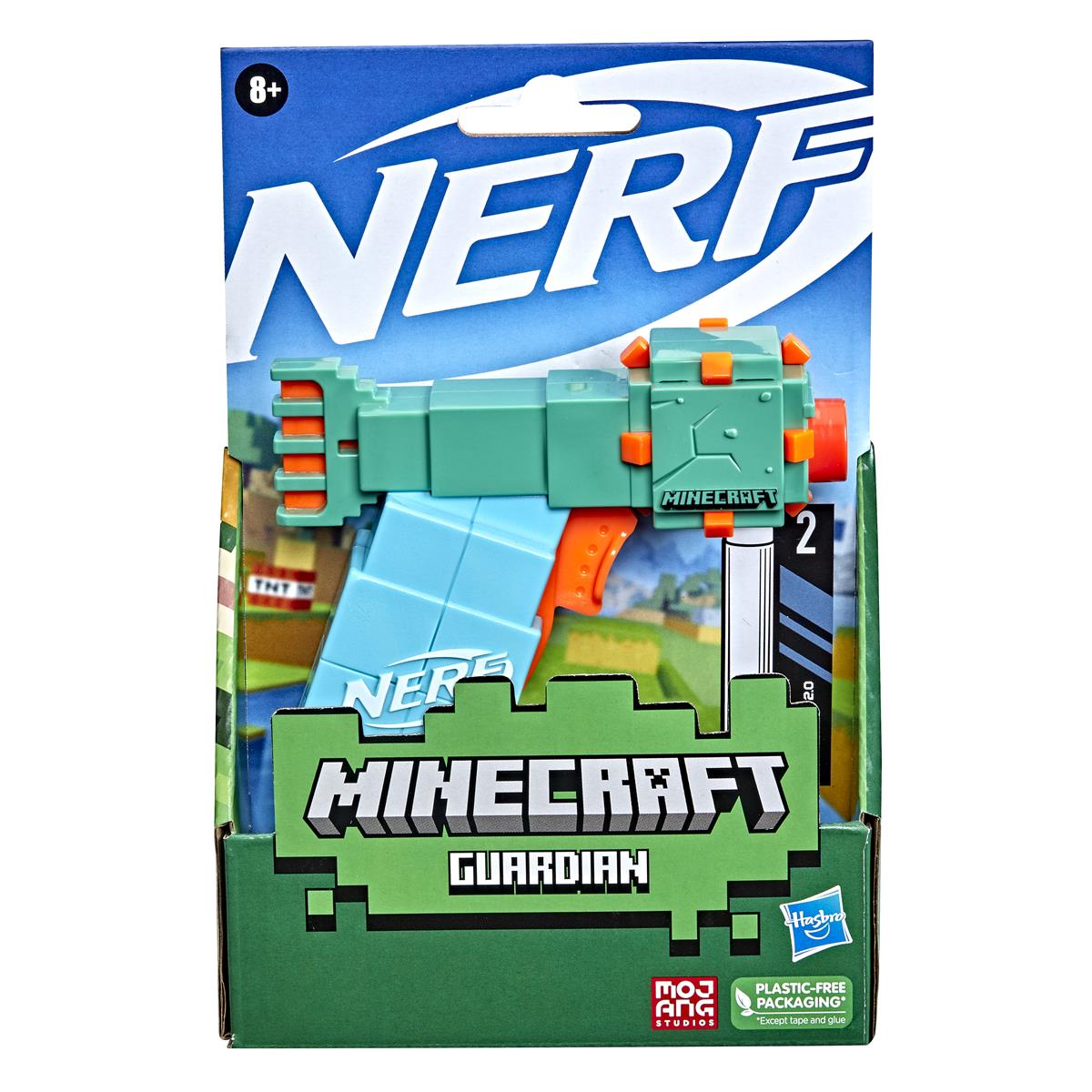 Se NERF Minecraft Microshots - Guardian hos Geek´d