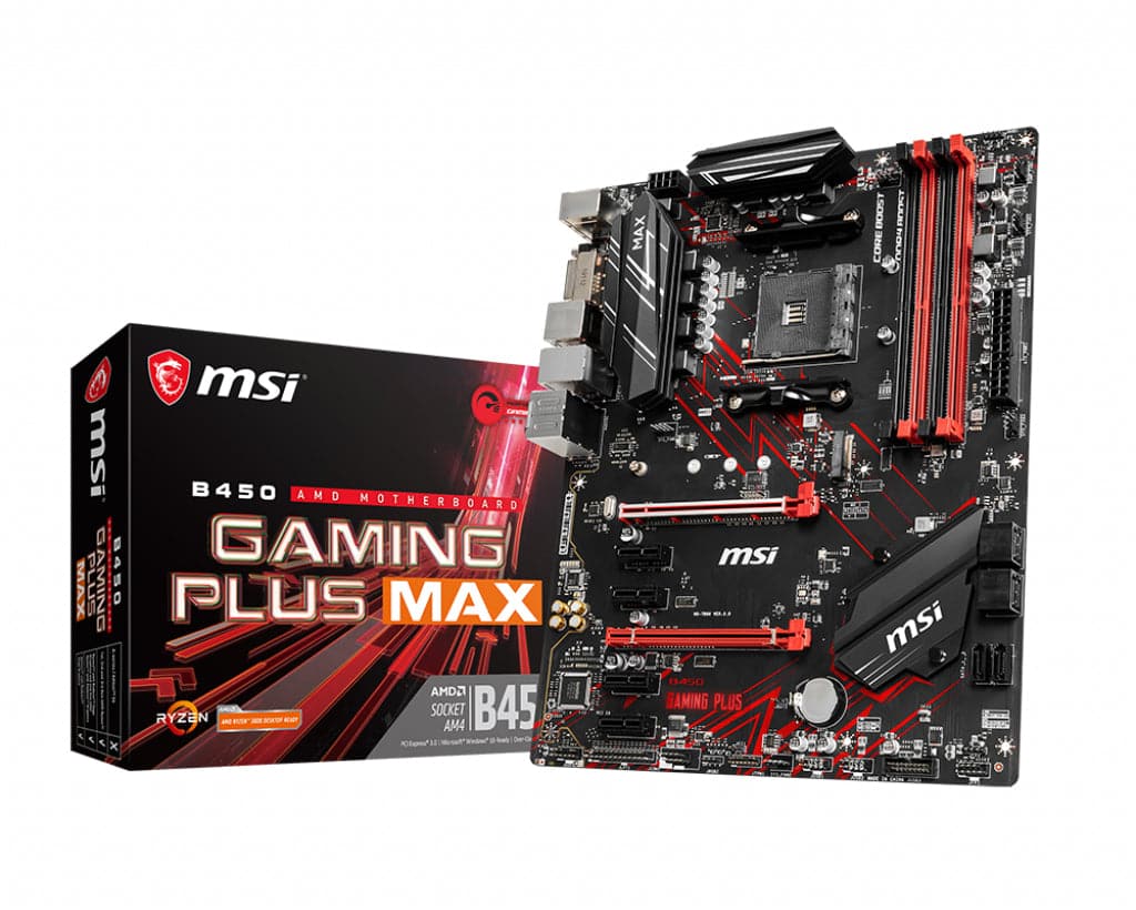 Billede af MSI B450 GAMING PLUS MAX ATX AM4 AMD B450