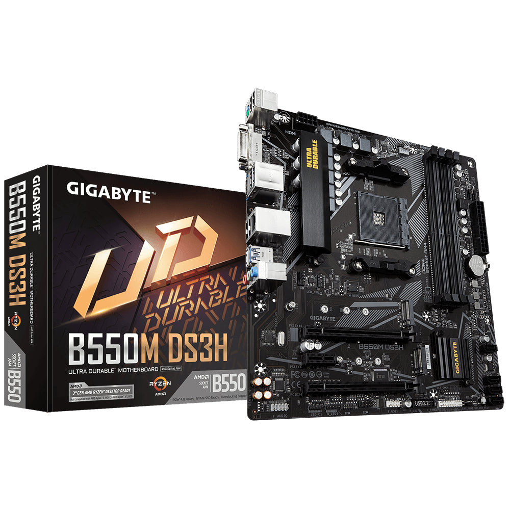 Se Gigabyte B550M DS3H hos Geek´d