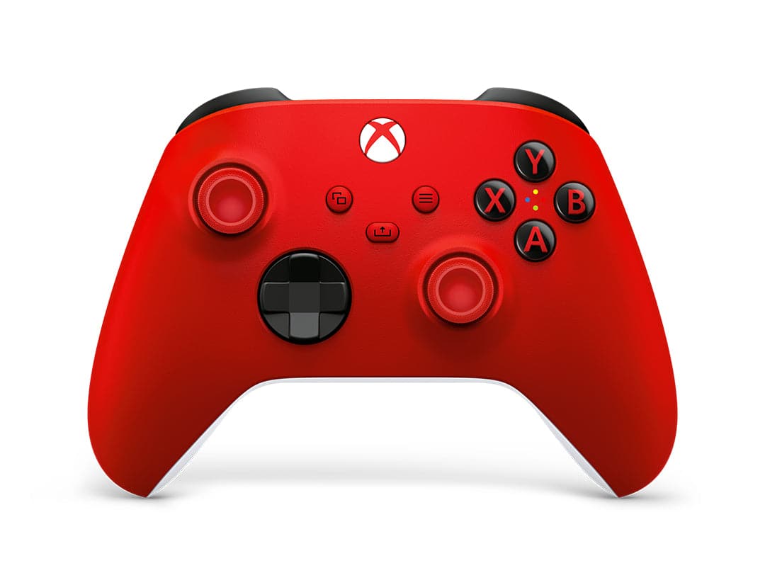 Billede af Microsoft Xbox Controller Rød Hvid hos Geek´d