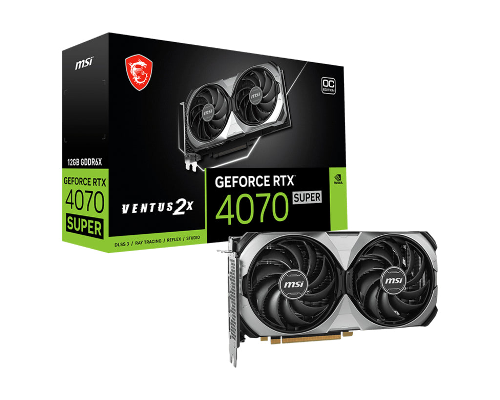 Billede af MSI GeForce RTX 4070 SUPER 12GB Ventus 2X OC