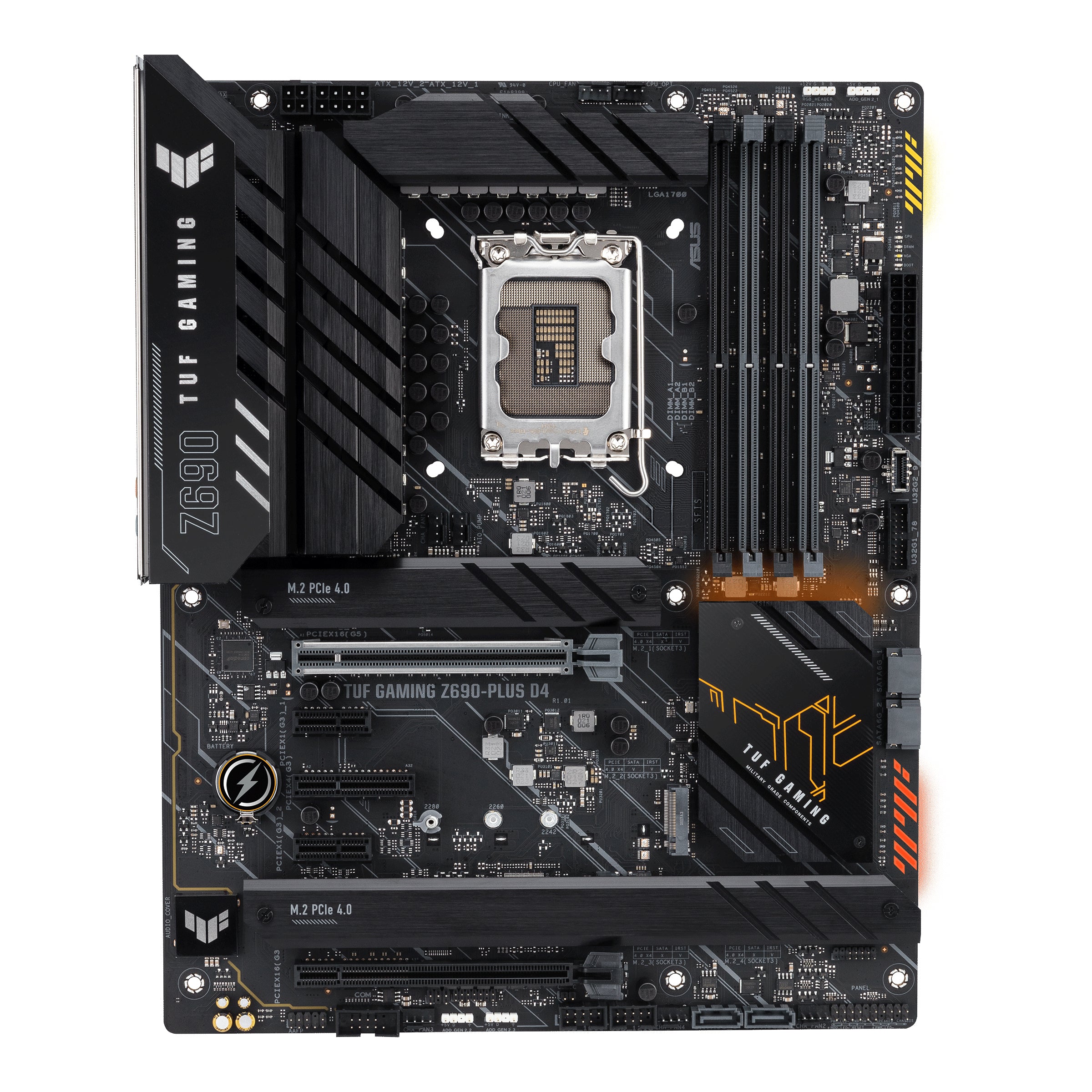 Se ASUS TUF GAMING Z690-PLUS D4 (ATX, Z690, LGA 1700, DDR4) hos Geek´d