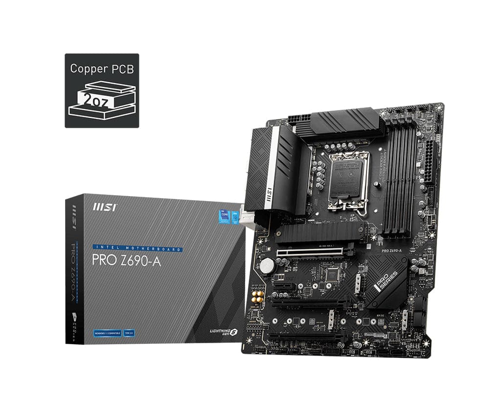 Billede af MSI PRO Z690-A ATX LGA1700 Intel Z690