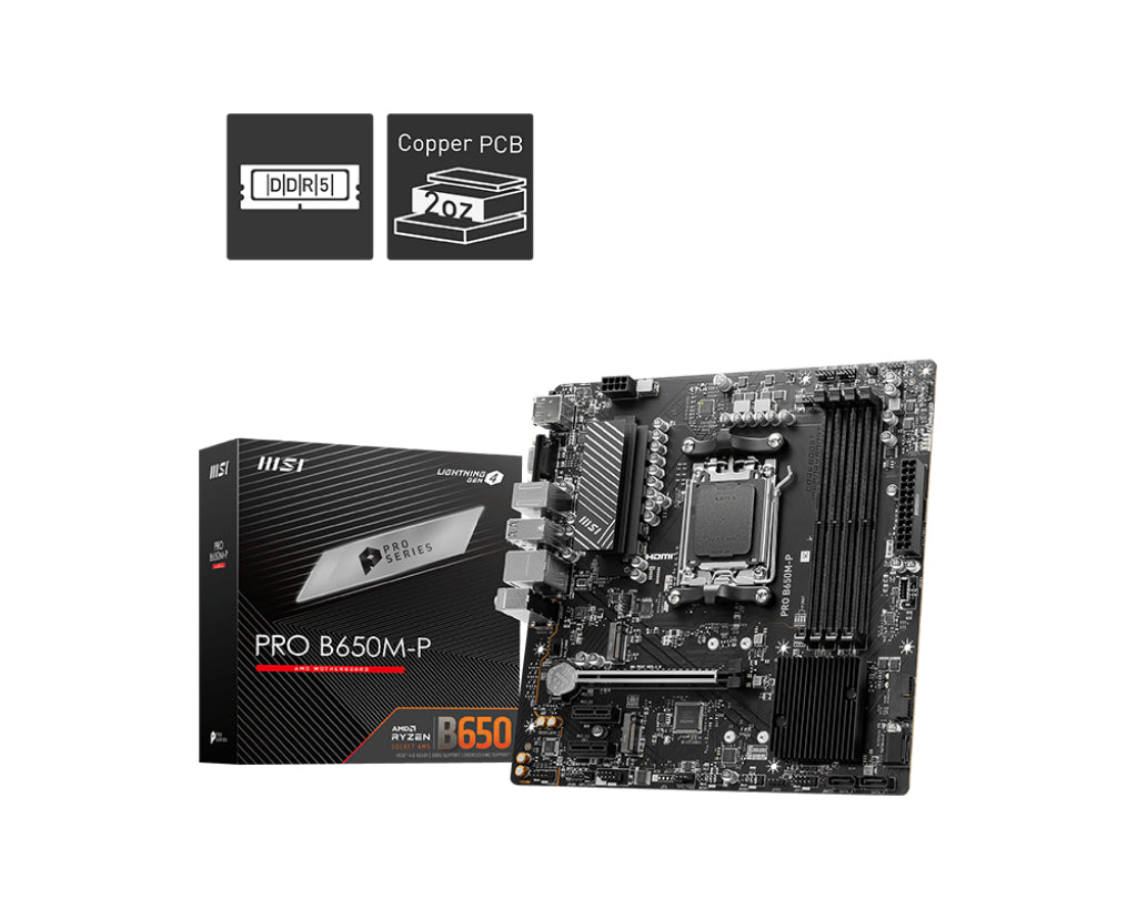 Billede af MSI PRO B650M-P