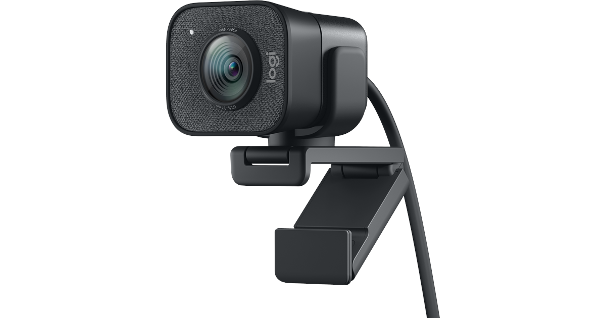 Se Logitech Streamcam Kamera - 1080p 60fps - Graphite hos Geek´d