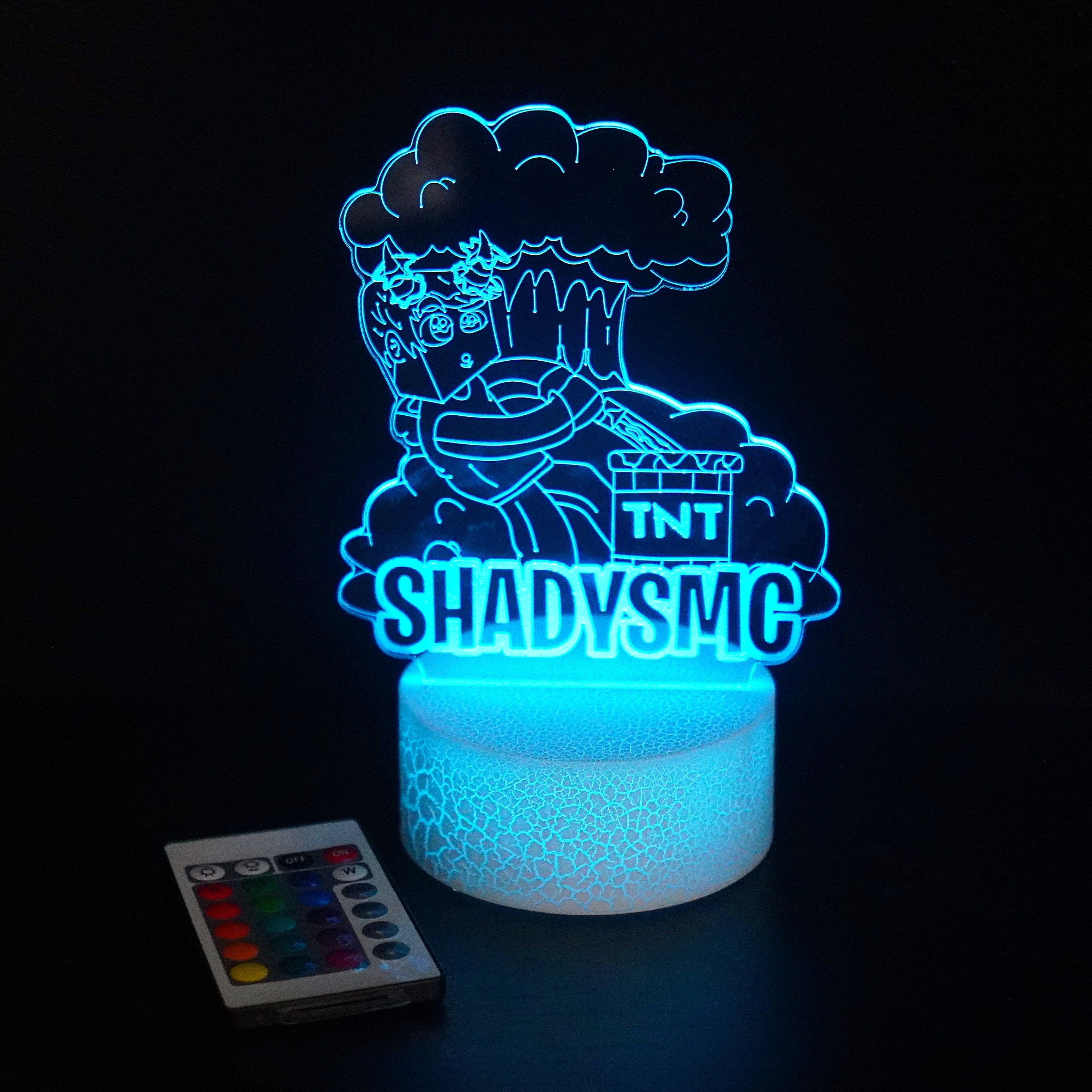 Se ShadysMC LED Lampe hos Geek´d