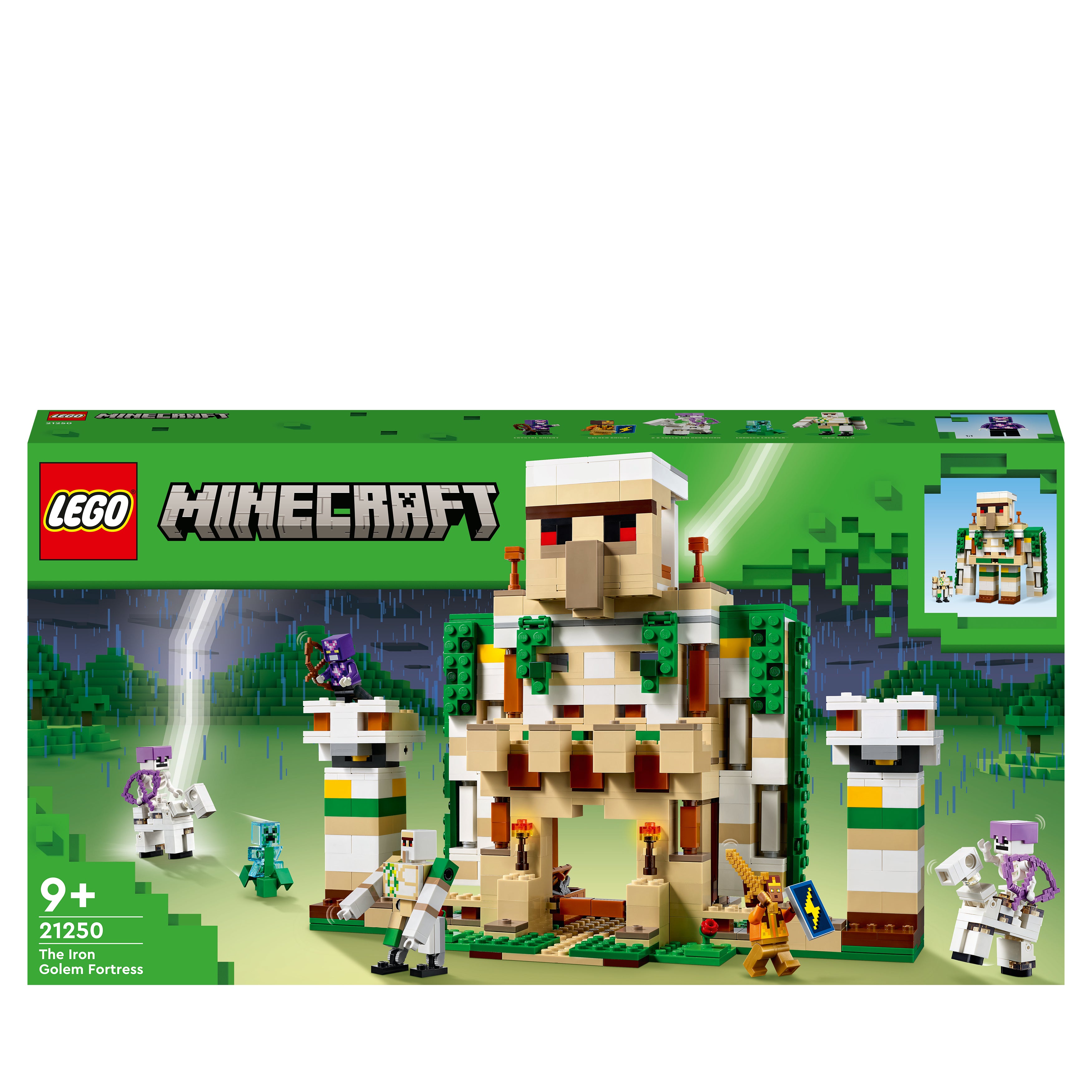Billede af LEGO Minecraft - The Iron Golem Fortress (21250) hos Geek´d